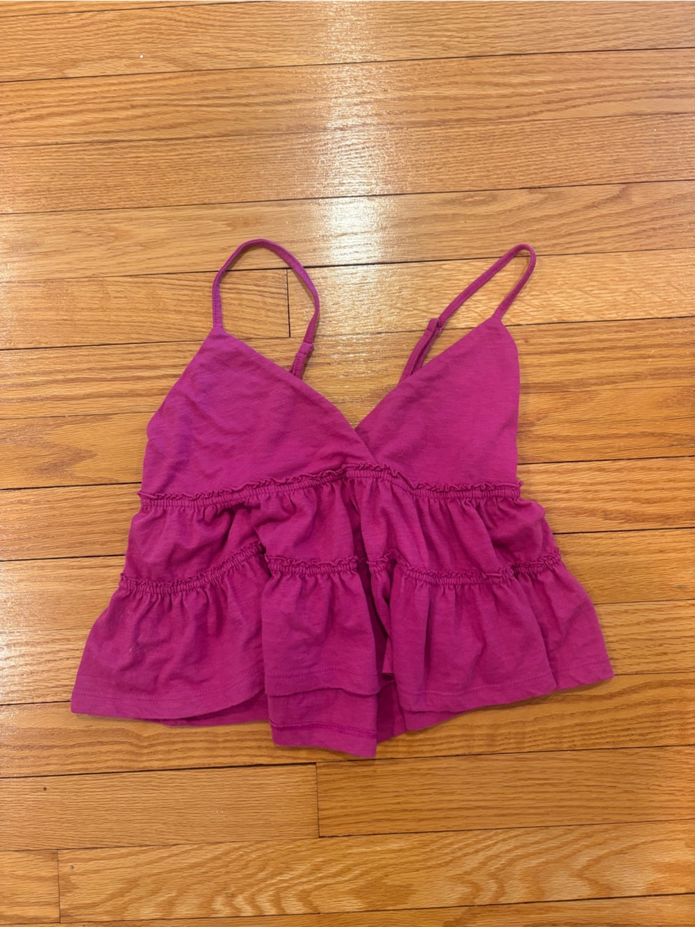 SO Magenta Ruched Top - Picture 1 of 3